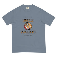 Load image into Gallery viewer, Uncle Waldo's The One & Only WITH DRINK SPECIALS Short Sleeve T-Shirt - Garment-Dyed Heavyweight T-Shirt