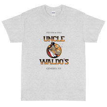 Load image into Gallery viewer, Uncle Waldo's The One & Only WITH DRINK SPECIALS Men's Short Sleeve T-Shirt - Gildan 2000