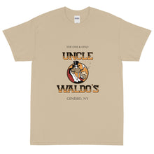 Load image into Gallery viewer, Uncle Waldo's The One & Only WITH DRINK SPECIALS Men's Short Sleeve T-Shirt - Gildan 2000