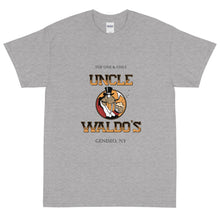 Load image into Gallery viewer, Uncle Waldo's The One & Only WITH DRINK SPECIALS Men's Short Sleeve T-Shirt - Gildan 2000