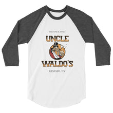 Load image into Gallery viewer, Uncle Waldo&#39;s The One &amp; Only 3/4 Sleeve Raglan Shirt
