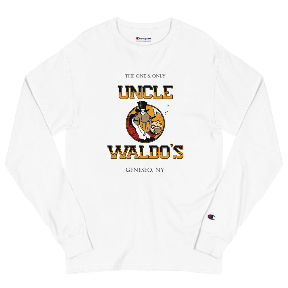 Uncle Waldo's The One & Only Men's Champion Long Sleeve Shirt